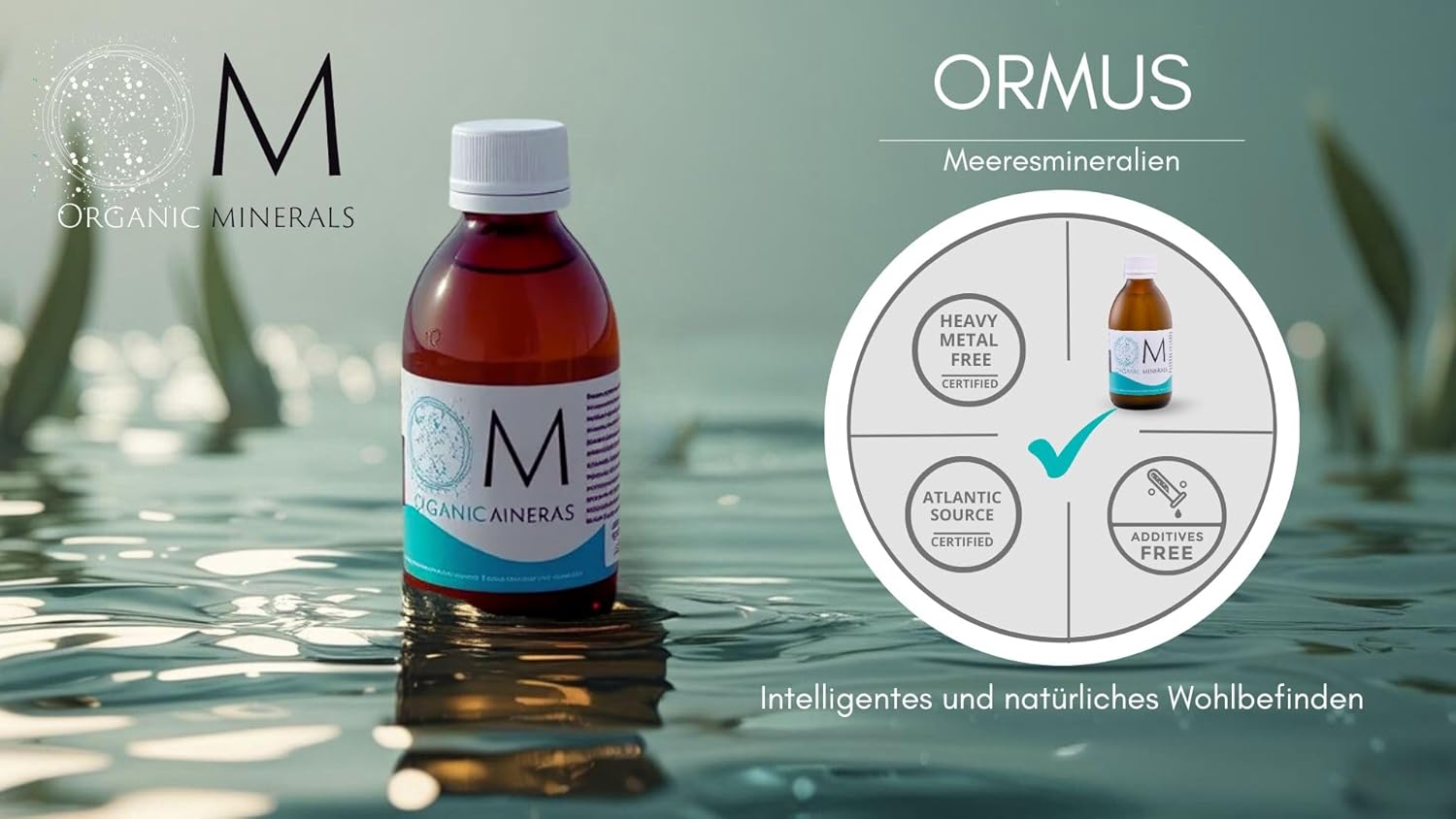 OM Monoatomic Minerals - 250ml | Ormus Liquid Supplement | AGQ Labs Certified - Heavy Metals Free | Advanced Biohacking, Mental Clarity & Brain Function | Conscious Luxury