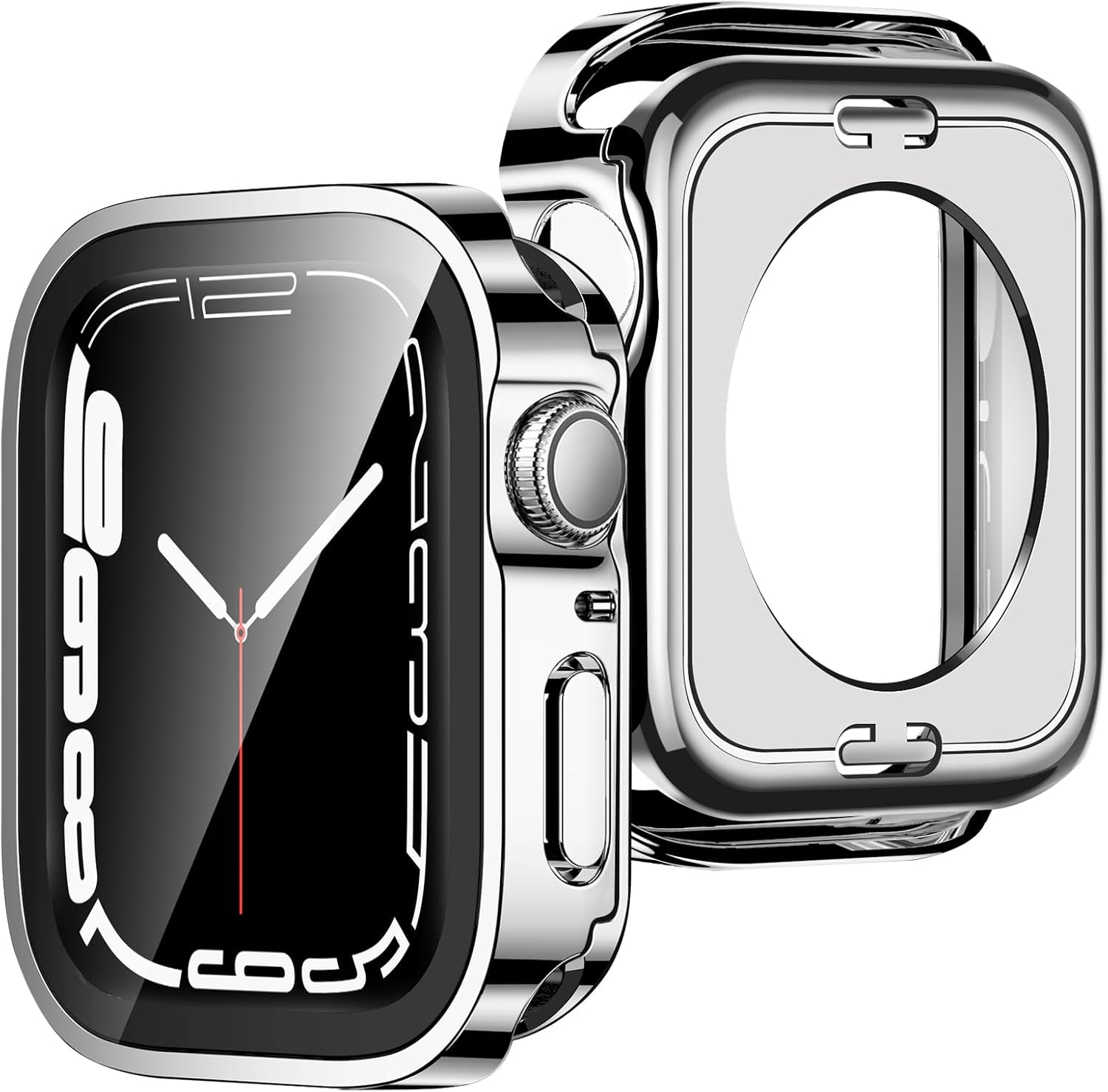 Custodia Antiurto 360 Gradi Con Vetro Temperato Custodia Ibrida 360 Per Smartphone Samsung E Apple Cover A 662058 - Foto 5