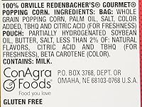 Vista 3 de Orville Redenbacher, Palomitas de maíz con mantequilla para verter sobre el cine, caja de 9.9 oz