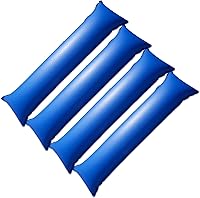 Vista 7 de Robelle Deluxe Almohada de aire ecualizadora de hielo, Paquete de 4, Azul