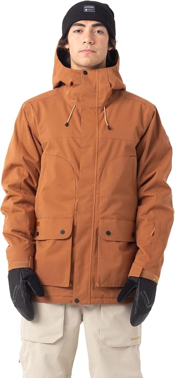 Dakine Mens Yukon Jacket 15k Waterproof Primaloft Insulated Snow Jacket, Pfas-free Relaxed Fit