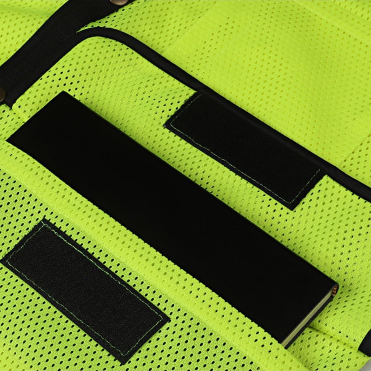 Chalecos Reflectantes de Alta Visibilidad, Chaleco Reflectante Malla Transpirable Amarillo L/XL(XL)