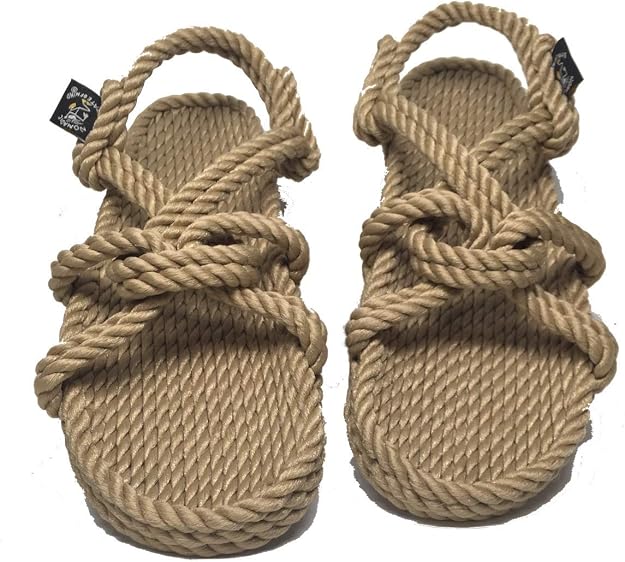 Boho rope sandals pin