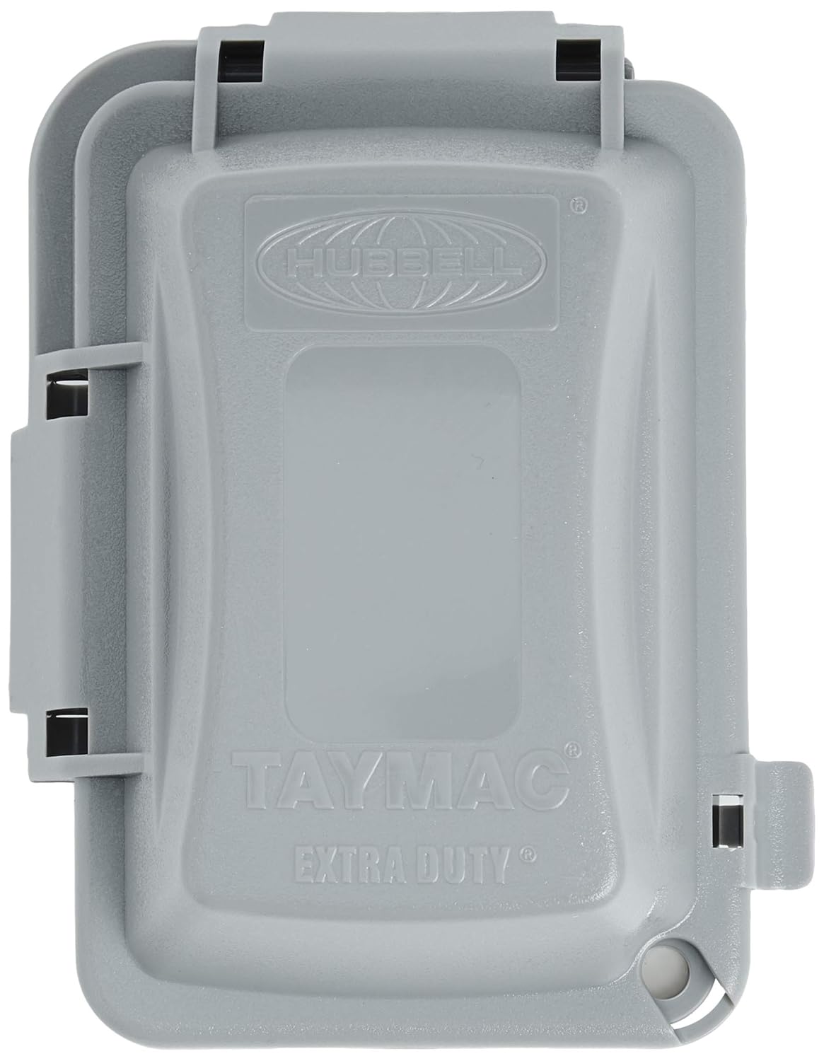 TayMac MM420G Single Non-Metallic 1-Gang Nonmetallic Extra Duty Weatherproof In-Use Horizontal/Vertical 16-in-1 Standard Cover, 2.75 in, Gray: Tools & Home Improvement