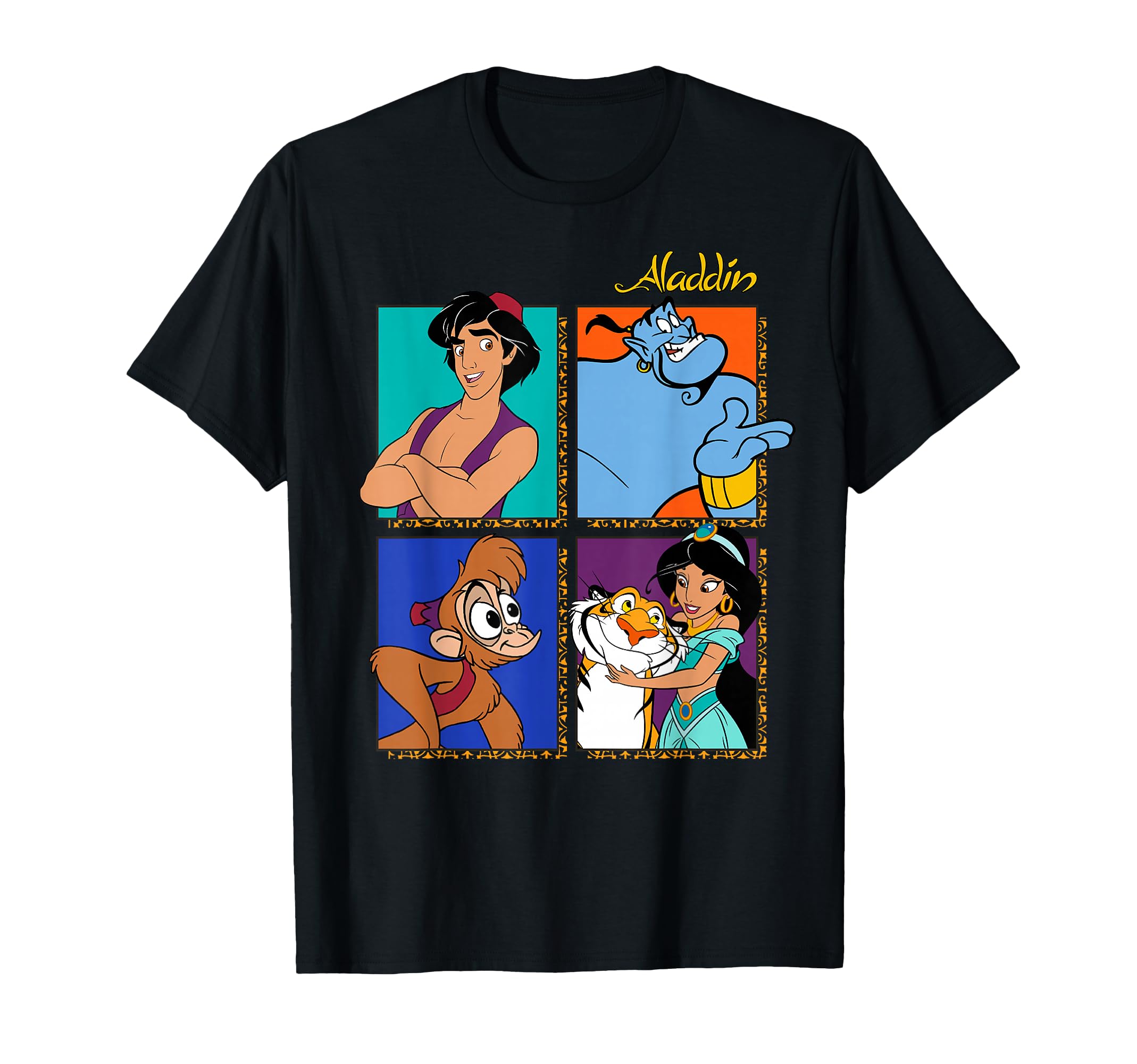 Aladdin Group Shot Box Up T-Shirt