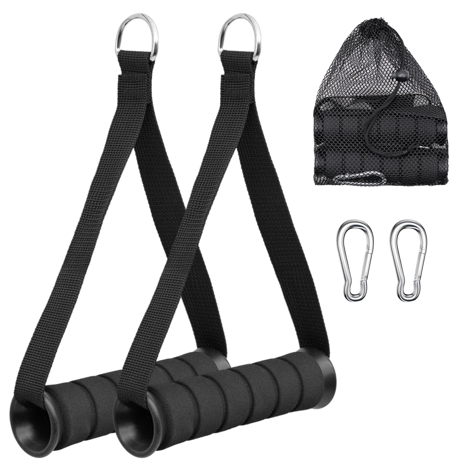 Aiyraa Fitness-Griffe 2er Set - Für Widerstandsbänder & Kabelzüge