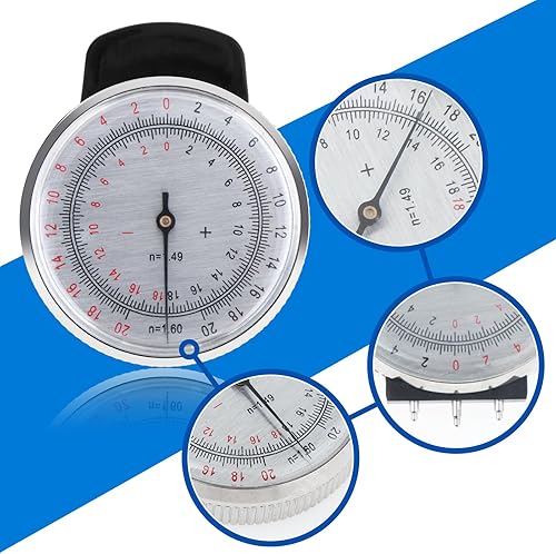 Miniatura 2 de menolana Herramienta de optometría Oftálmica Lente Reloj Base Curva Óptica Medida de la curva de la lente +