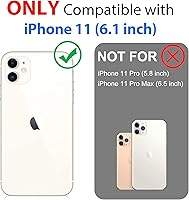 Vista 2 de SPORTLINK Funda impermeable para iPhone 11, cuerpo completo de protección resistente, cubierta completamente sellada, a prueba de golpes, a prueba