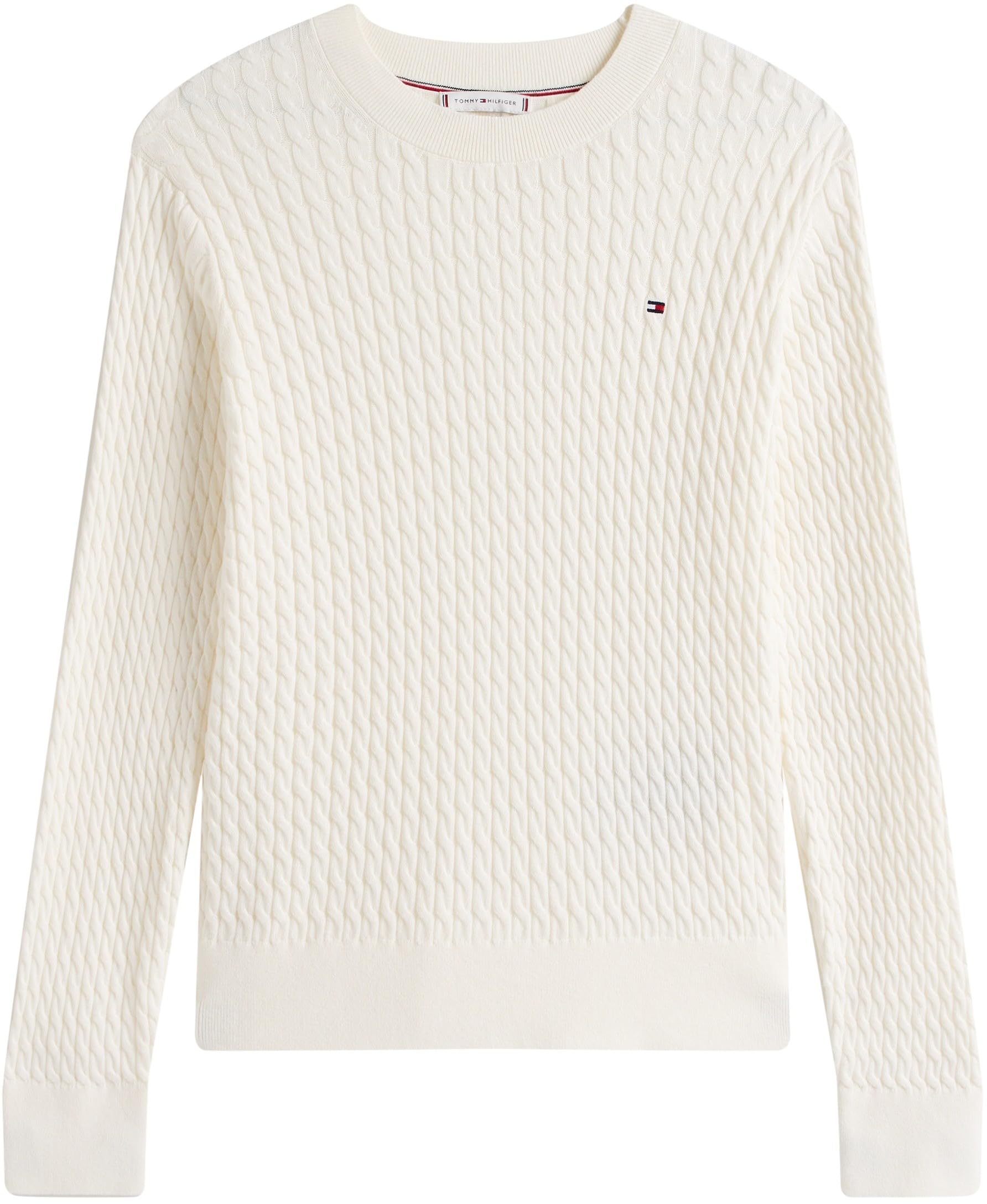 Tommy Hilfiger Pull Femme Cable Fine Torsadé