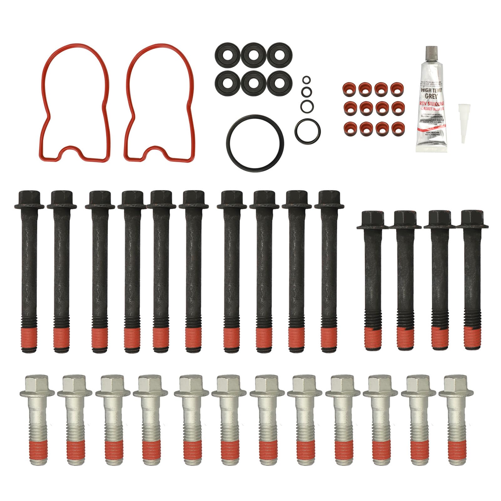 Complete Cylinder Head Gasket Set For 1996-2006 GM 4.3L Vortec 4300 V6 Engine - Graphite Material 12 thumbnail image