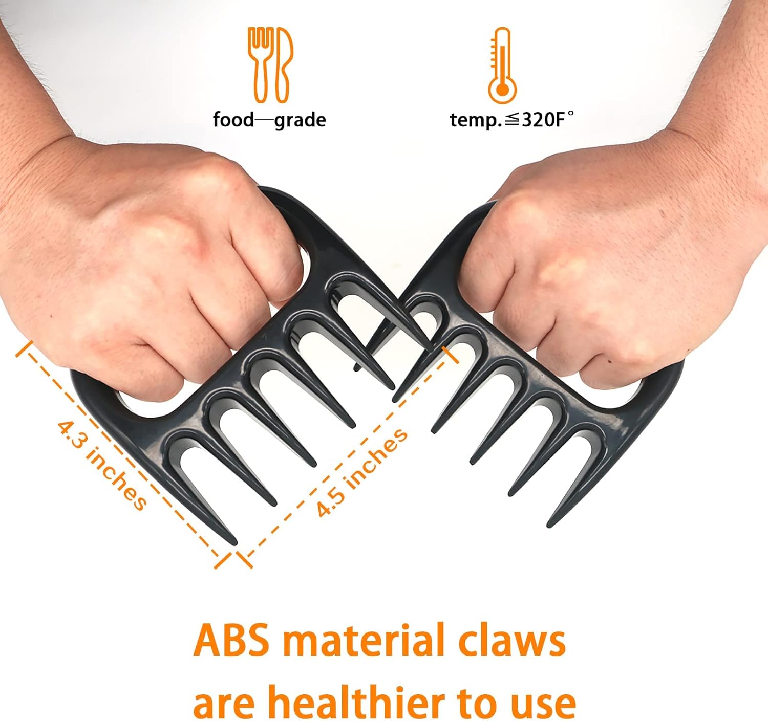 BBQ Gloves Grill Accessories, Oven Gloves, Grilling Gloves, Oven Mitts 1472 F° Extremely Heat Resistant Gloves & BBQ Bear Claws, Grilling Gifts for Men, Barbecue, Baking, Christmas (4 Pack) : Patio, Lawn & Garden