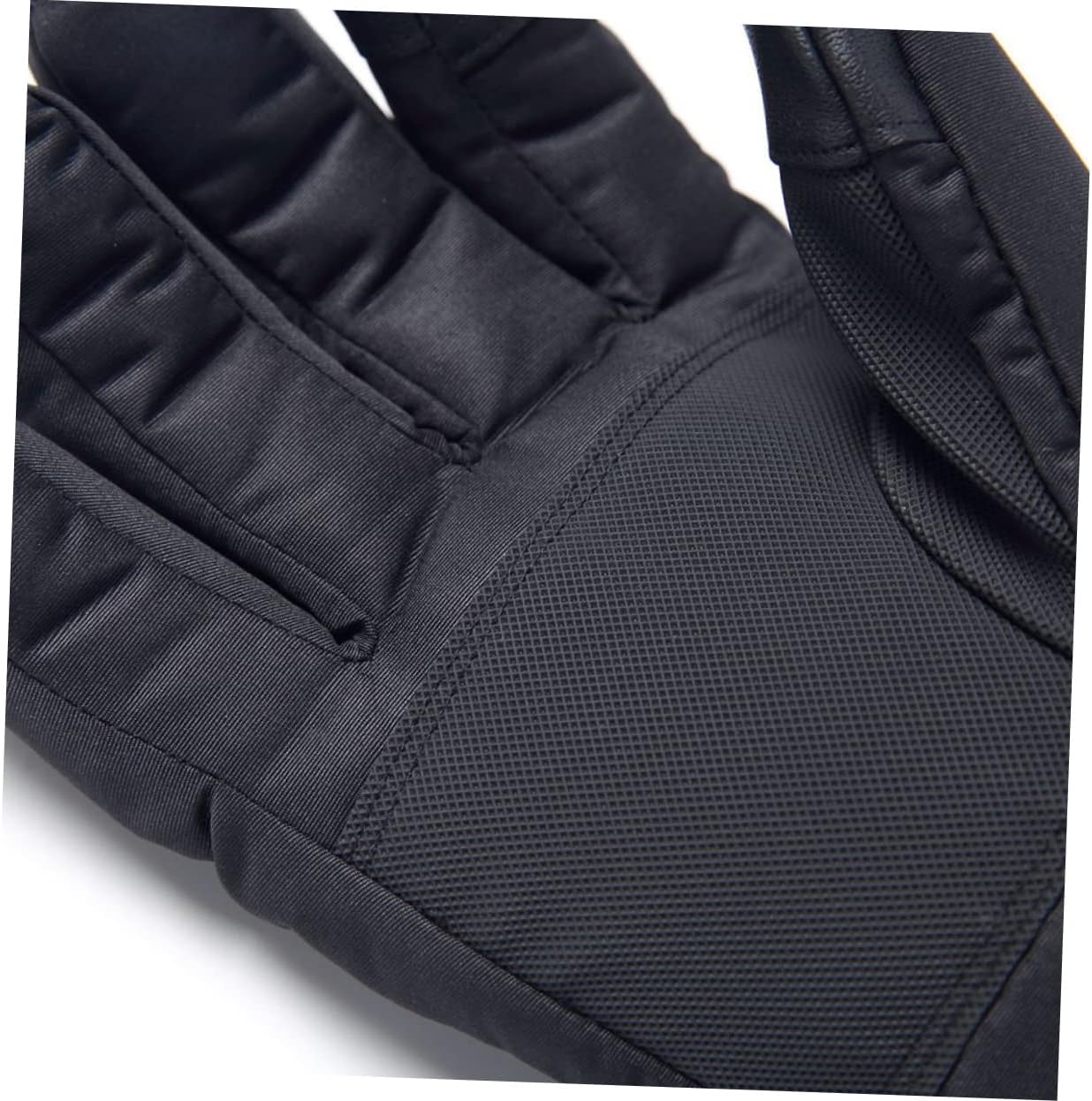 Skiing Heating Gloves Adjustable Modes Winter Warmer Gloves for Outdoor Use No Battery Required Comfortable and Wear Resistant Black