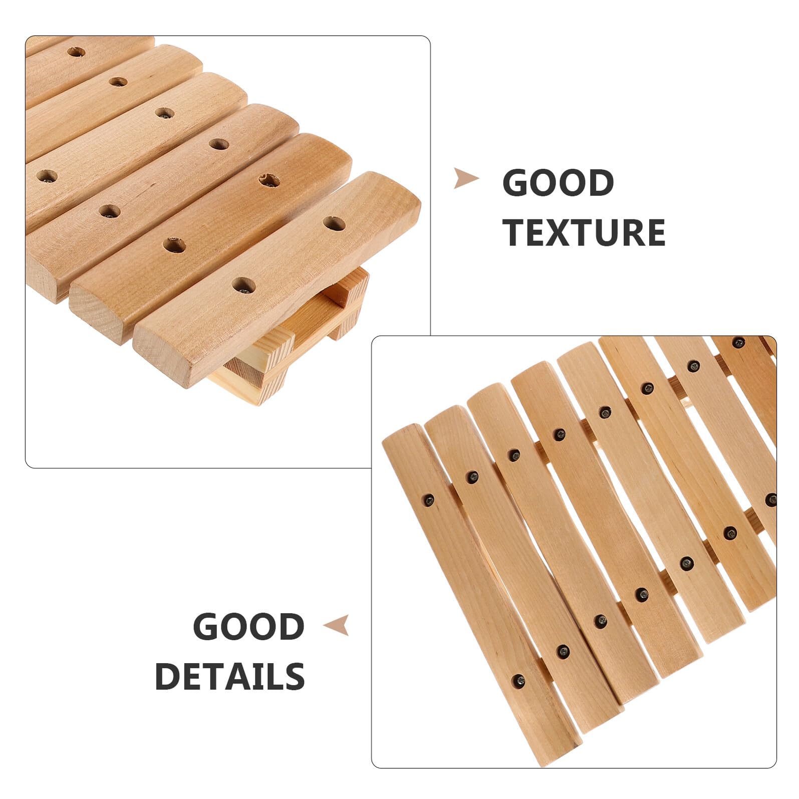 Xilofono Giocattolo 15 Note Legno Plastico per Principianti | Orff Strumento Didattico, Suono Ricco e Design Attraente, Uso Casa e Scuola Materna