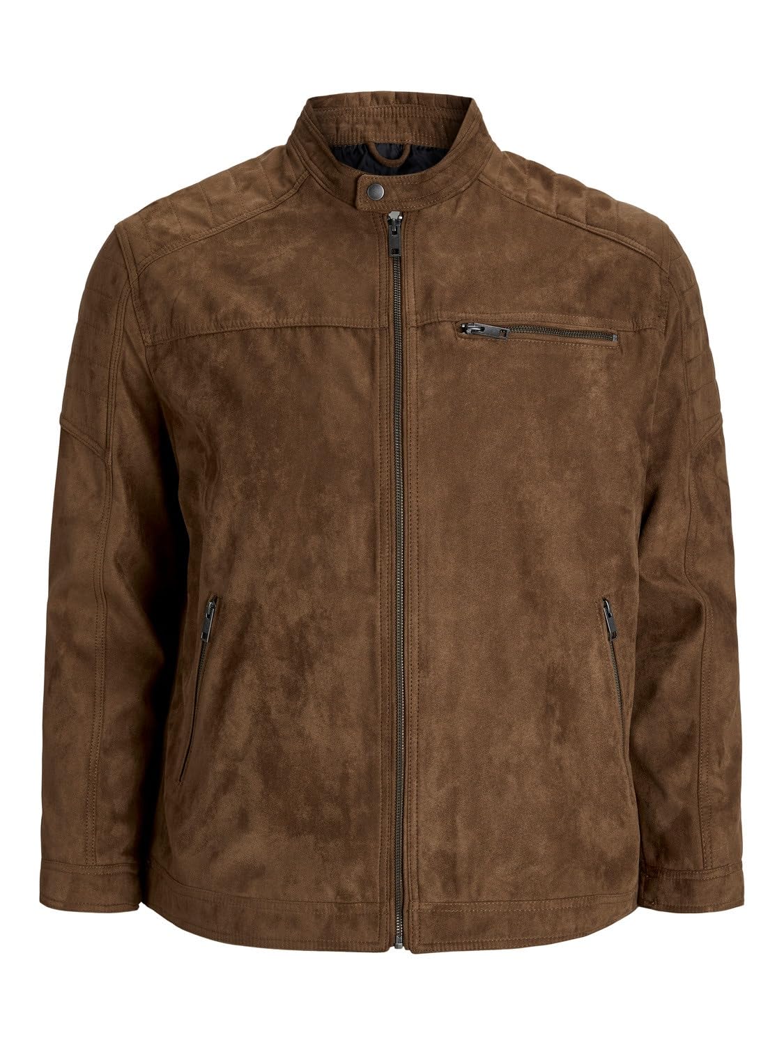 JACK & JONES Mens Jjerocky Noos Ps Lightweight, Brown, 4XL UK