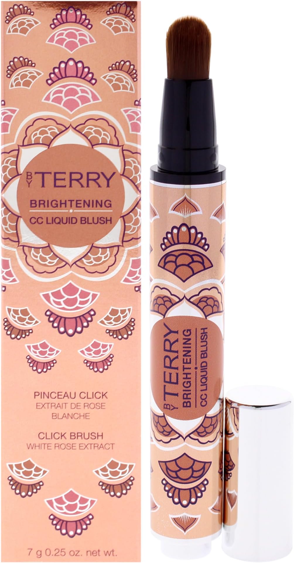 Brightening CC Liquid Blush, Hydrating & Radiant Formula, Long Lasting Color, Dewy Finish, Sunny Glow, 0.4 oz