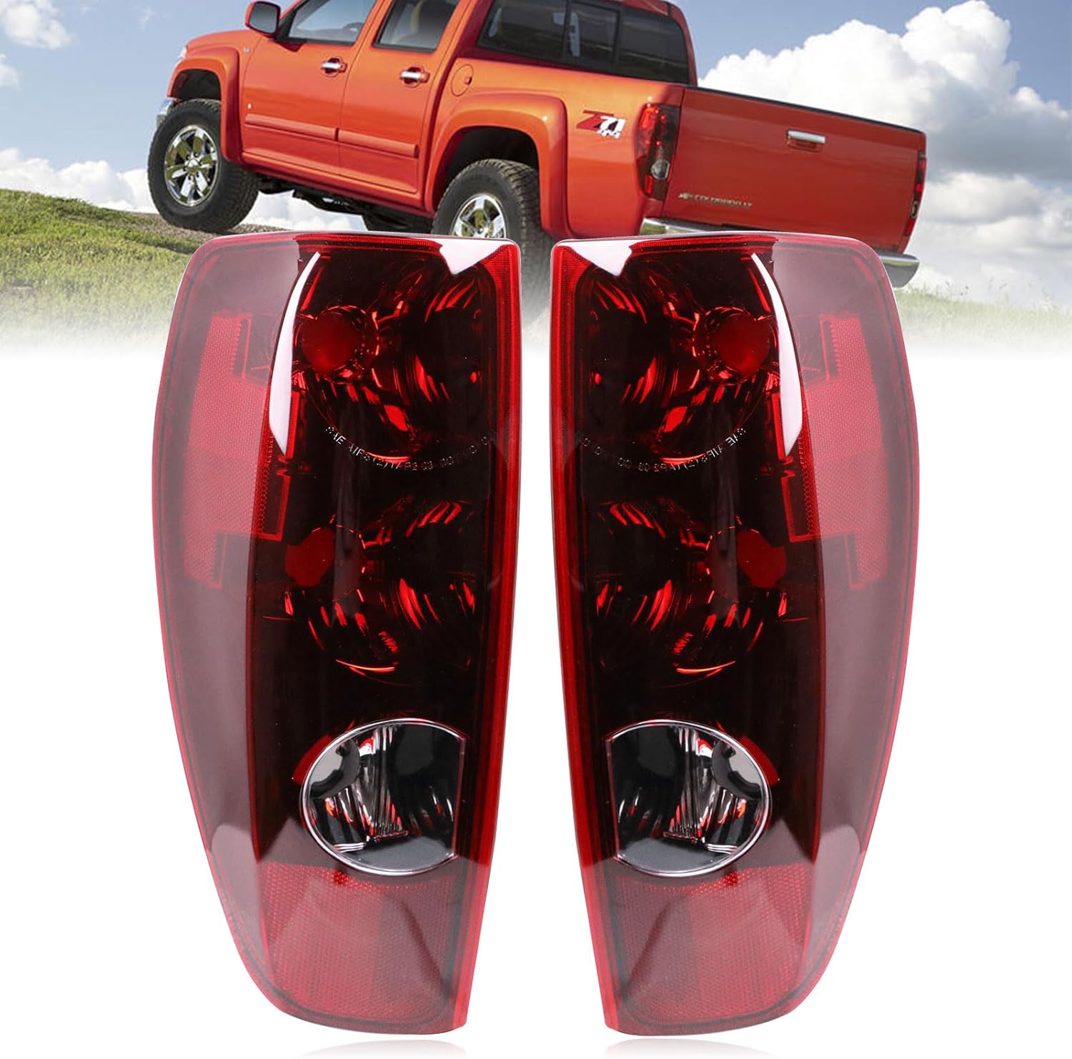 Nakuuly Tail Lights Compatible With 20042012 Chevry