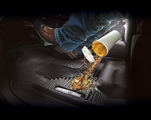 Miniatura 5 de Husky Liners X-act Contour Series  Revestimiento de suelo del segundo asiento - Negro  54721  Compatible con Ford Ranger SuperCab 2019-2022, 1 unidad
