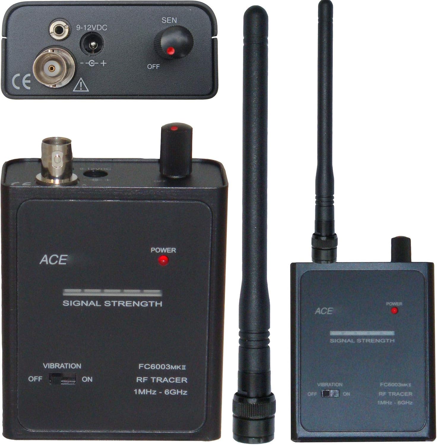 6 gHz Professional RF Spy Bug Detector Sweeper Frequency Signal Tracer