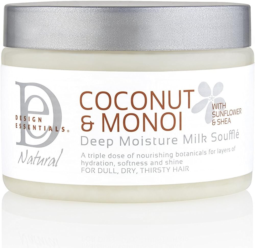 Deep Moisture Milk Souffle For Dull, Dry & Thirsty Hair - Coconut & Monoi Collection - 12 Oz