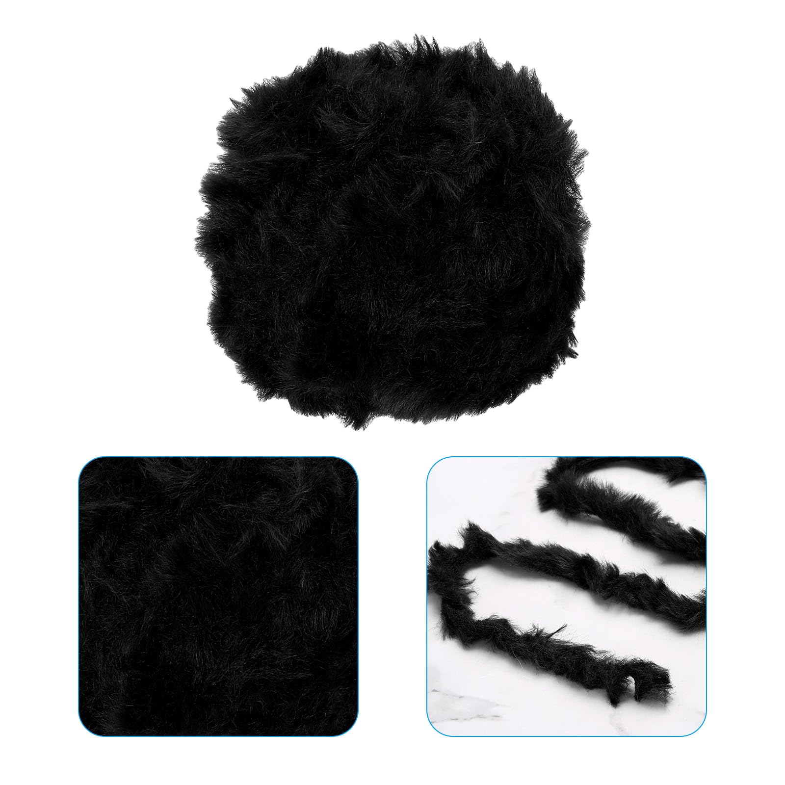 PATIKIL 35yds Faux Fur Yarn - Image 3