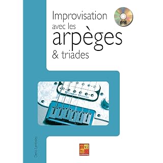Improvisation avec arpèges et triades à la guitare (1 Livre + 1 CD) - Les Beatles, Paul McCartney, John Lennon, RIngo Starr, George Harrison