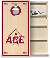 Vista 17 de CornholeAce ACE PRO Tablas de Cornhole profesionales, sin rebote, patas anchas triples, madera contrachapada de abedul báltico de 3/4 pulgadas