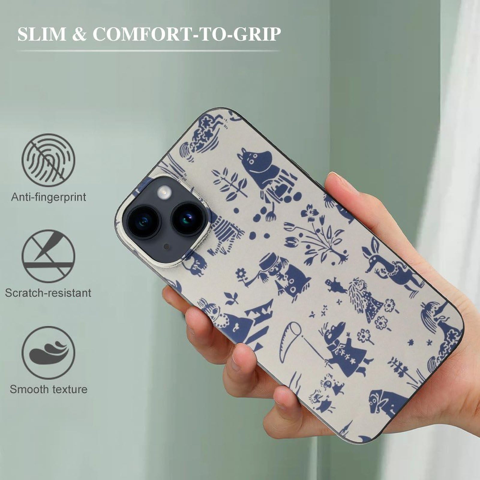 Amazon.co.jp: iPhone 15 Pro Maxケース ムーミン iPhone 15 Pro Max