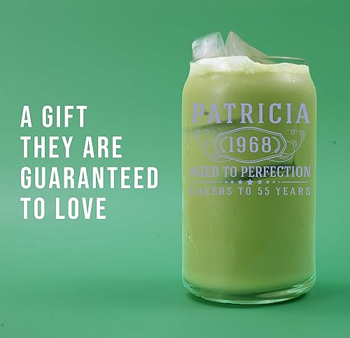 Miniatura 2 de Vaso impreso personalizado de 16 onzas – Regalos personalizados para hombres y mujeres, hermana, mamá, papá, idea de regalo de taza para beber con