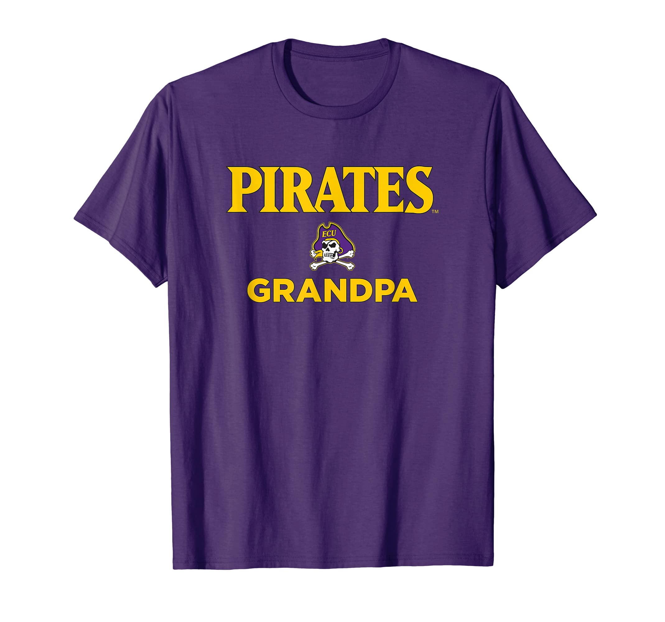 Campus LabEast Carolina University ECU Pirates Grandpa T-Shirt