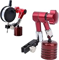 Vista 8 de Marhynchus Base magnética ajustable, soporte indicador de dial de 110.2 lbs, mini soporte de palanca magnética fuerte universal para herramienta