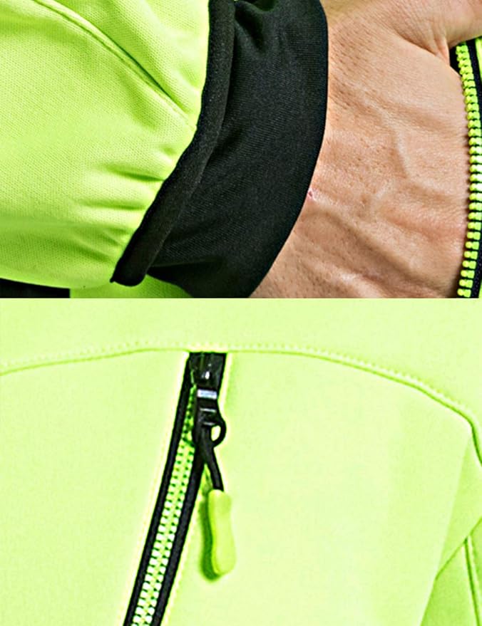 Chaqueta ciclismo outdoor rompeviento con cierre completo miniatura 2