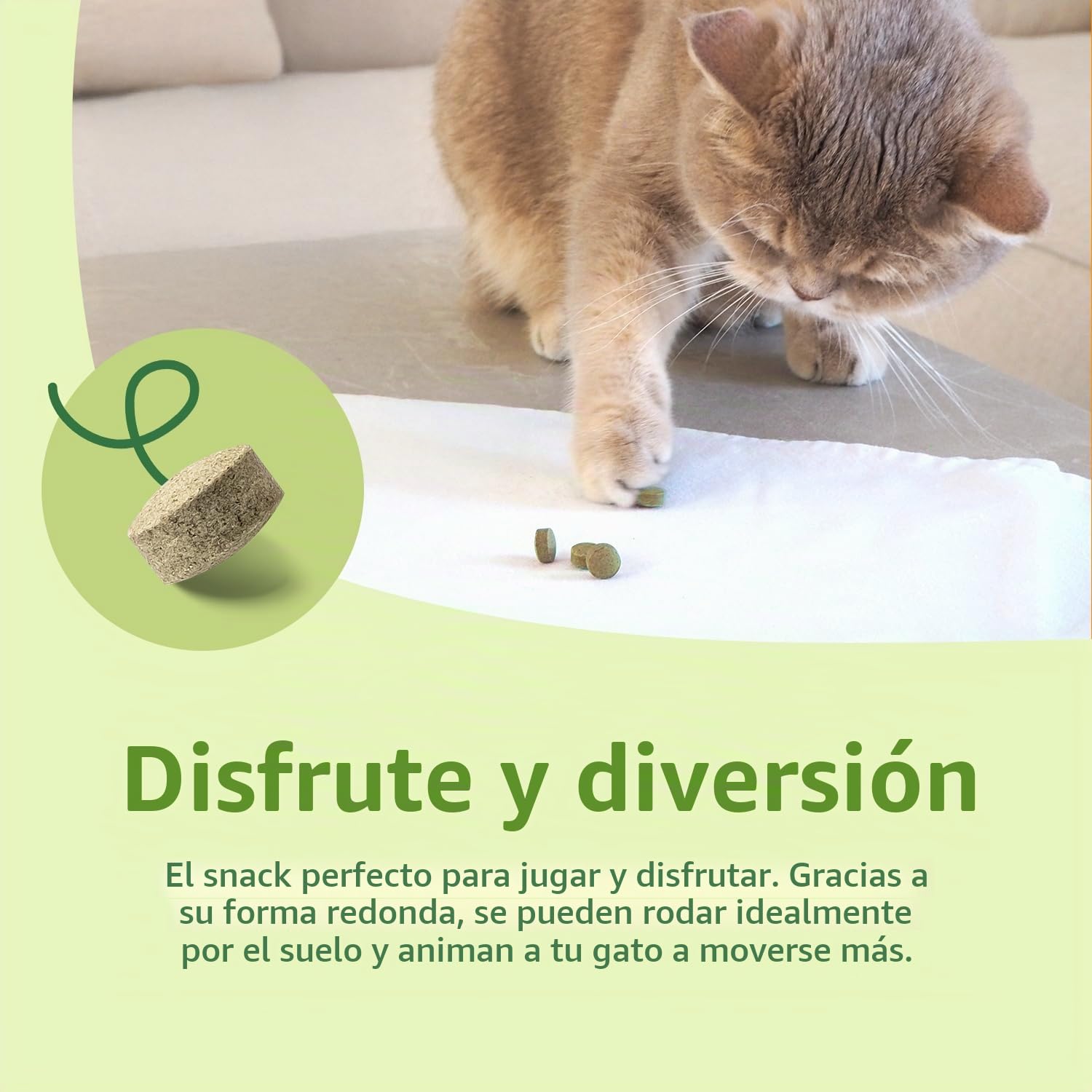 GimCat Hierba bits - Bocadillo para Gatos sin Cereales y Rico en vitaminas con Hierba Real - 1 Bolsa (1 x 425 g)