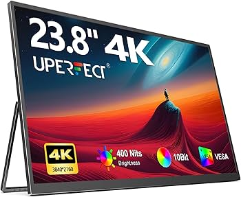 UPERFECT 4Kポータブルモニター Amazon.co.jp: UPERFECT 23.8インチ 4K モバイルモニター UHD 3840