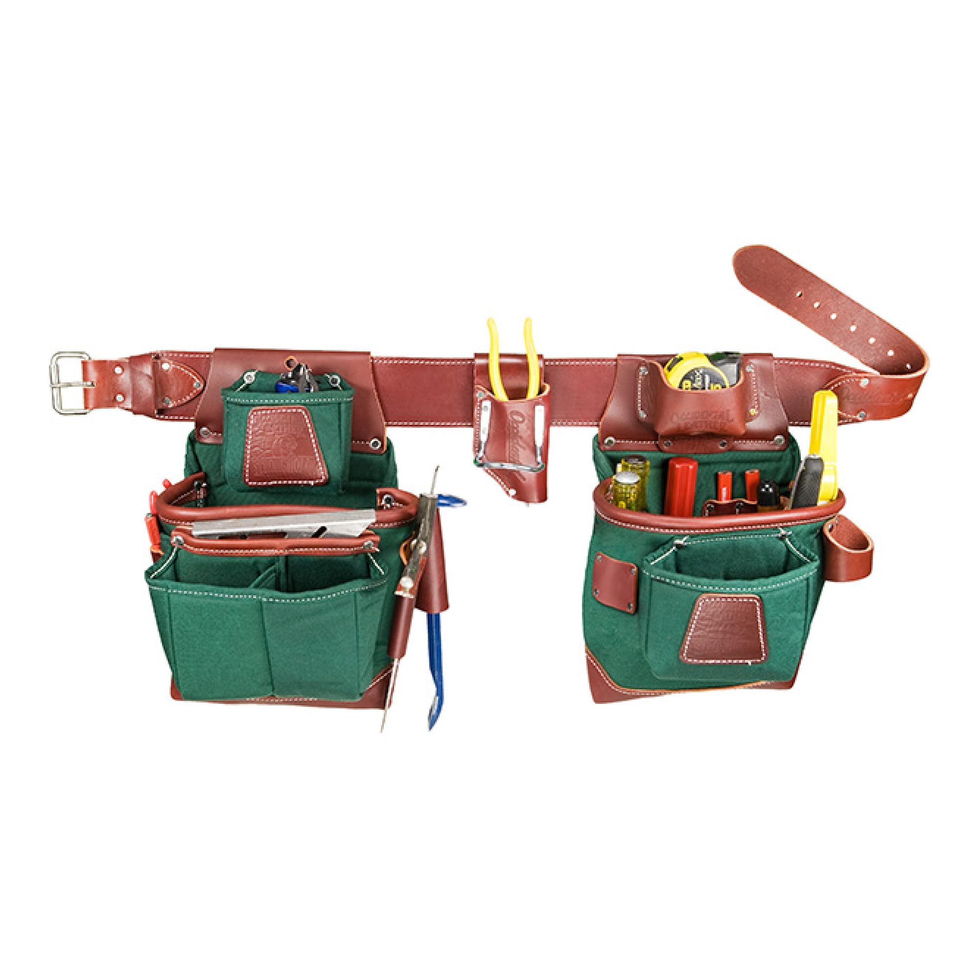 Occidental Leather Heritage FatLip Tool Bag Set - X-Large - 25 Pockets & Tool Holders - Made in USA