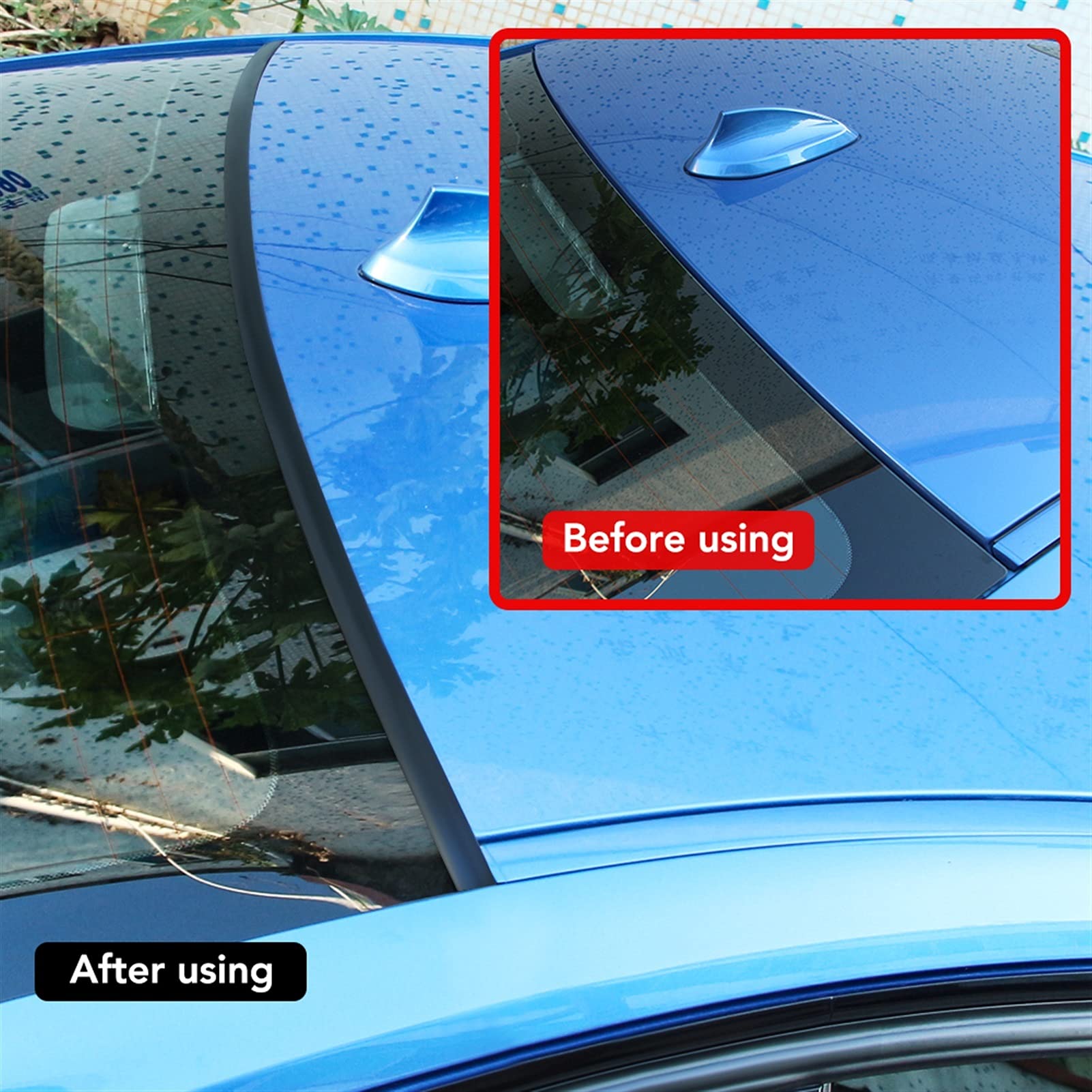 Bande étanchéité Auto 4m Joint Pare-brise Universel 4m - Caoutchouc EPDM Pour Voiture, Camion, Camping-car - Épaisseur Verre 4,5mm Joint Vitre 4.5mm