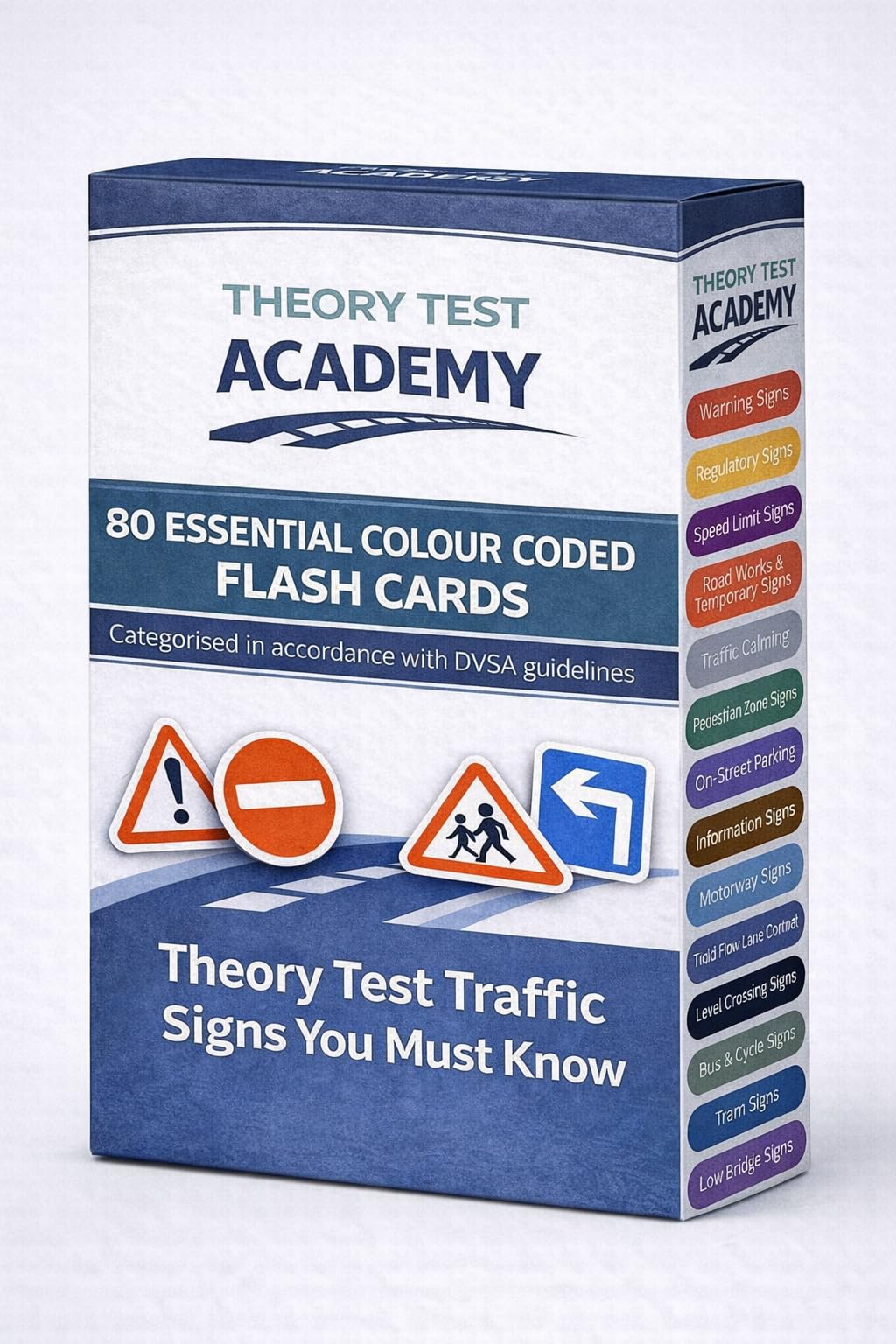 Kit de libro de prueba de teoría de conducción 2026 | Código de carretera, prueba teórica para conductores de automóviles y tarjetas de señales de tráfico