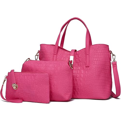 JHVYF Purses for Women Fashion Handbag Ladies Satchel Bags PU Leather Top Handle Shoulder Tote Bags