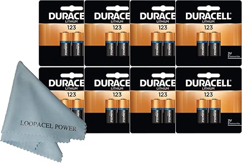 Miniatura 1 de 16x Duracell DL123A CR123A 3V baterías de litio de fotos para linternas en el embalaje original 8x 2