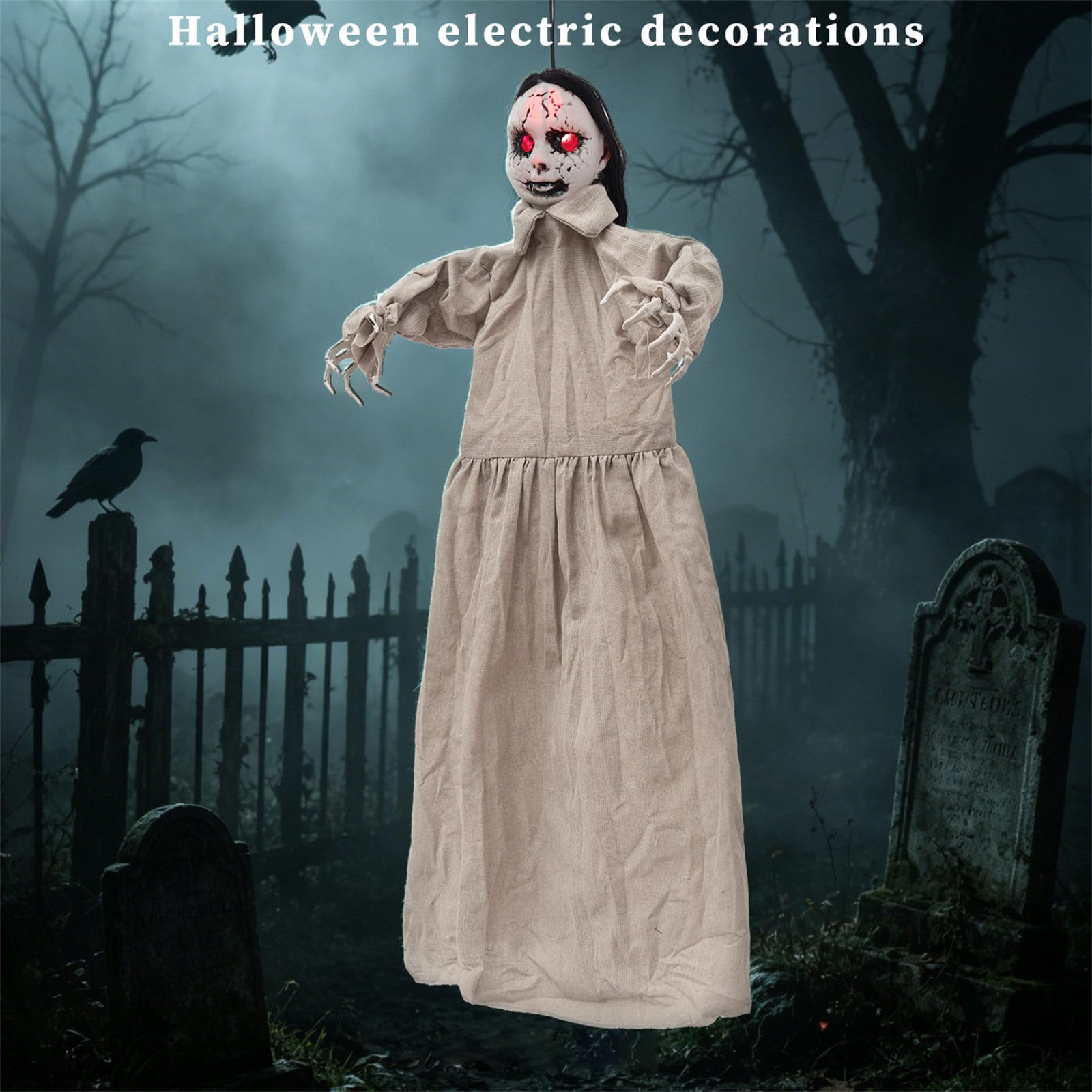Decorazione elettrica per Ragazza Halloween