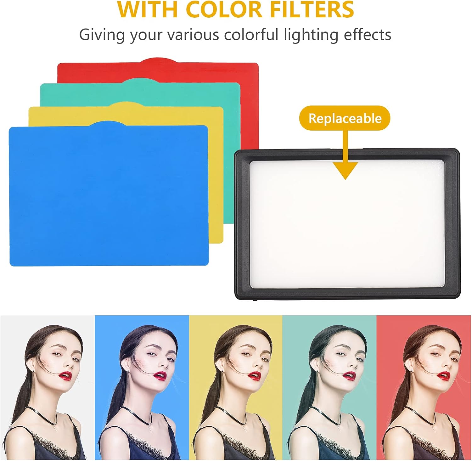 Andoer Smartphone Video Rig Vlog Kit Including Smartphone Cage with Phone Clamp 3 Cold Shoe Mounts USB LED Video Light 3200K-5600K Microphone Desktop Tripod Remote Shutter for Vlog Video Recording