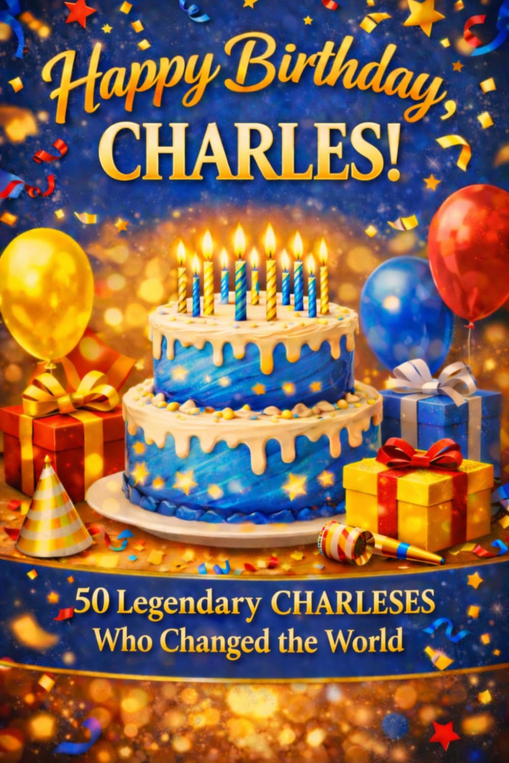 Happy Birthday, CHARLES! Did You Know Your Name Is Famous?: 50 Legendary CHARLESs Who Changed the World
