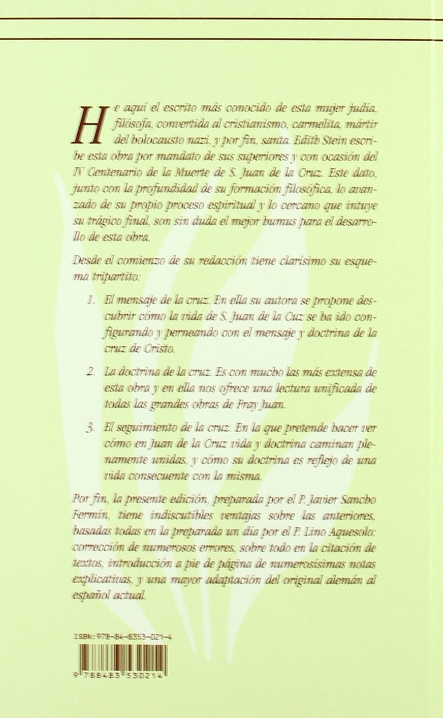 Ciencia de la Cruz (Karmel)