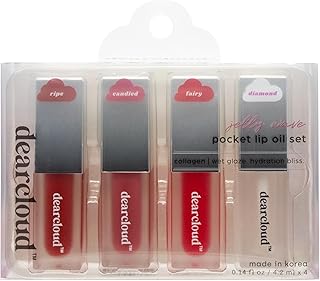 dearcloud Jelly Wave - Juego de aceite labial...