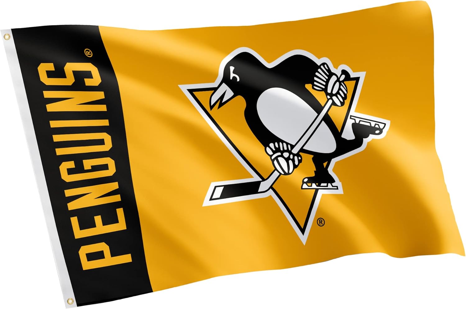 Desert Cactus Pittsburgh Penguins Flag NHL 100% Polyester Indoor Outdoor 3x5 feet National Hockey League Team Flags (Name Flag)