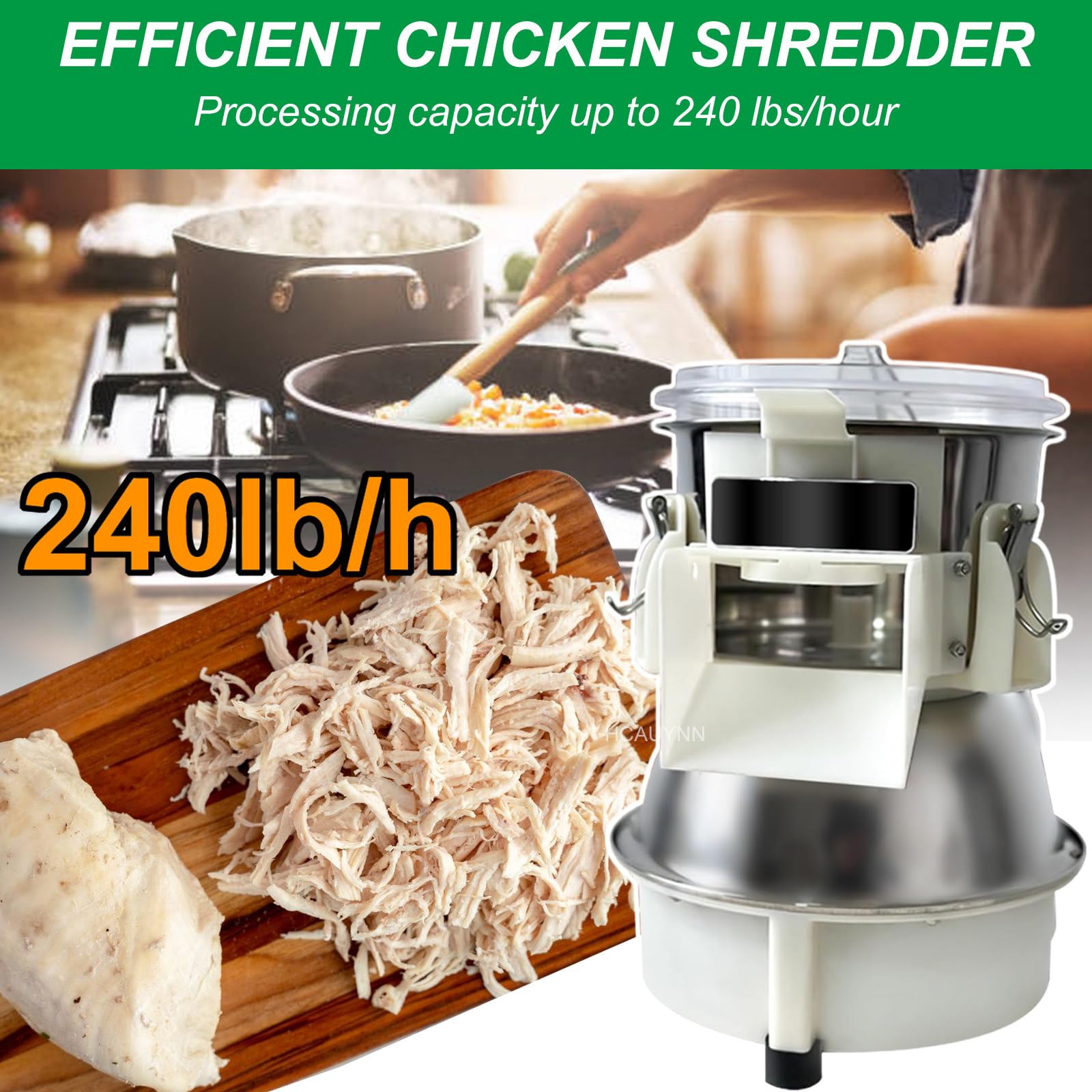 Kleiner HäHnchenbrustzerkleinerer 180 W, HäHnchenbrust-Fadennudeln-Maschine, Zur Herstellung Von Zerkleinertem HäHnchensalat, HäHnchenburger,220V