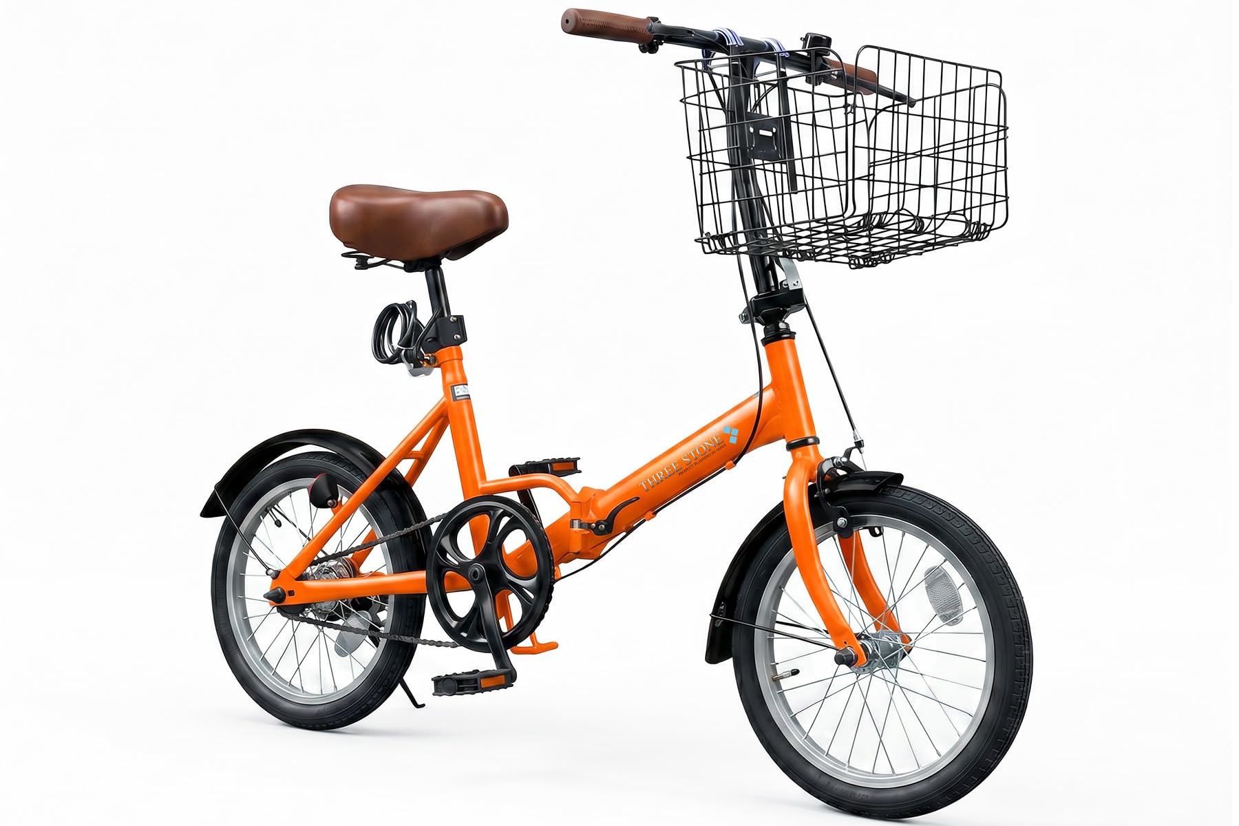 Amazon | AIJYU CYCLE 折りたたみ自転車 16 インチ 軽量 着脱可能カゴ