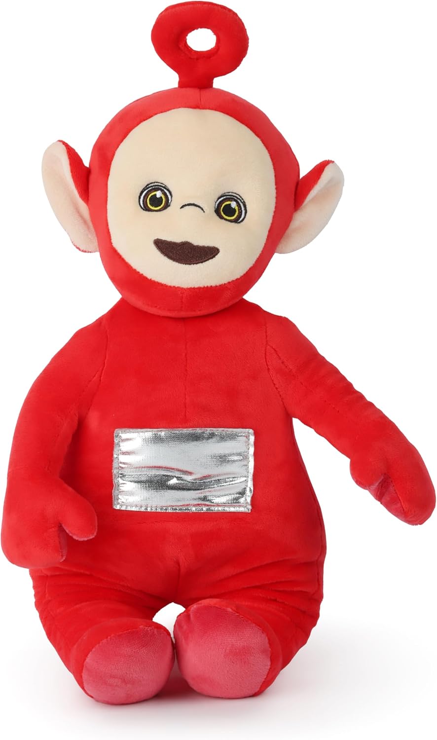 Jay Franco Teletubbies Po Plush Pillow Buddy - Kids Ultra-Soft Stuffed Plushie & Cozy Pillow, Official Licensed Product, 20 Inches, Red