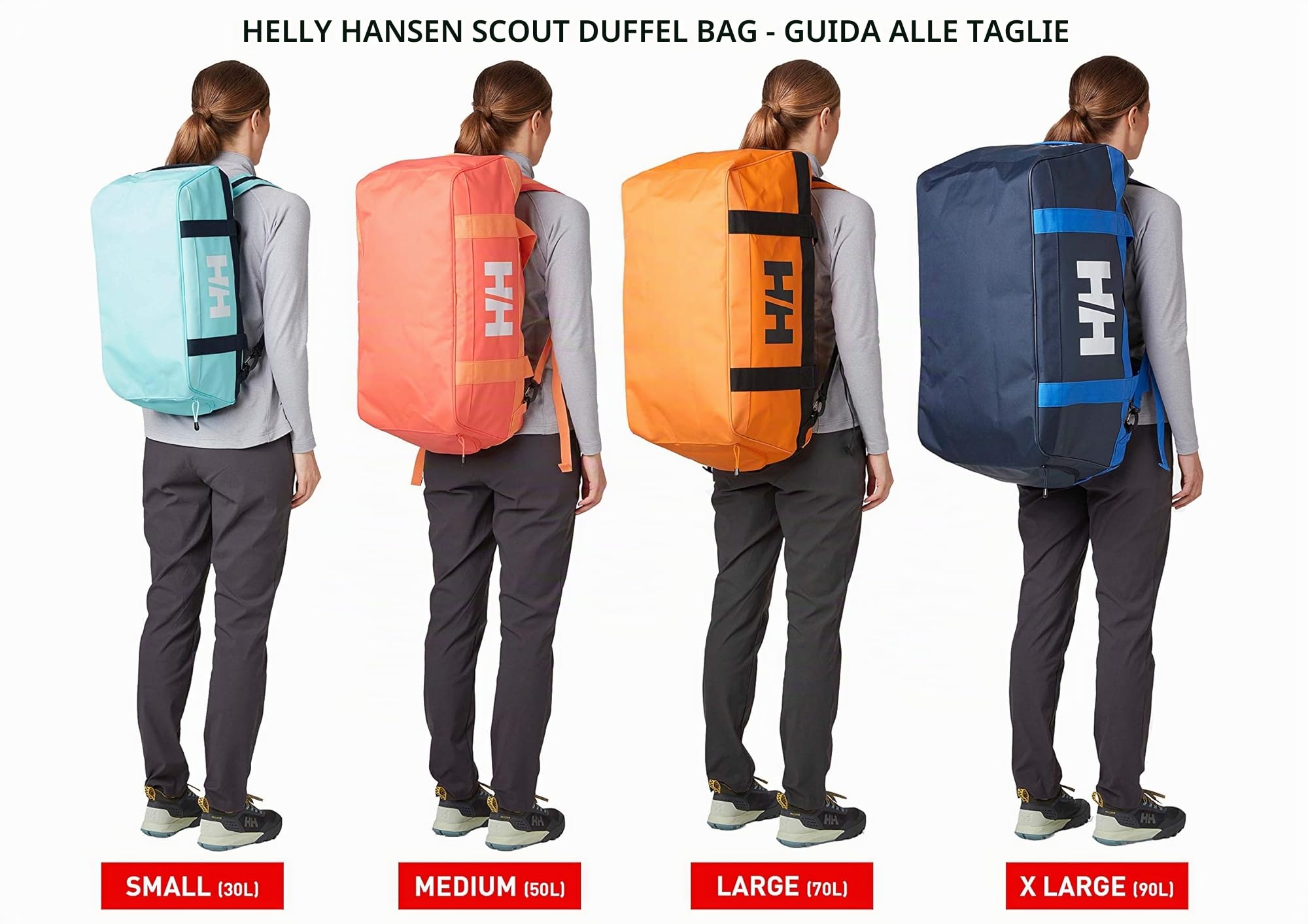 Helly Hansen Unisex Borsone H/H Scout XL