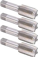 FILFEEL 4-Piece M30 Hand Tap Set - Premium Alloy Steel for Durable Threading on Steel, Iron, Aluminum & Stainless