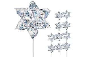 Extra Sparkly Pinwheels for Garden Decor